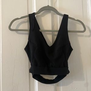 Zara Black Crop Top